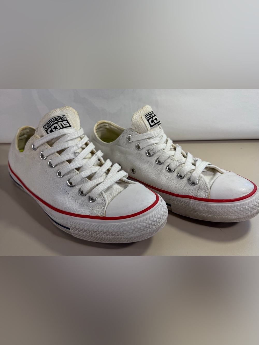 Converse Chuck Taylor All Star Optical White Ox  Mens 9 Womens 11  M7652